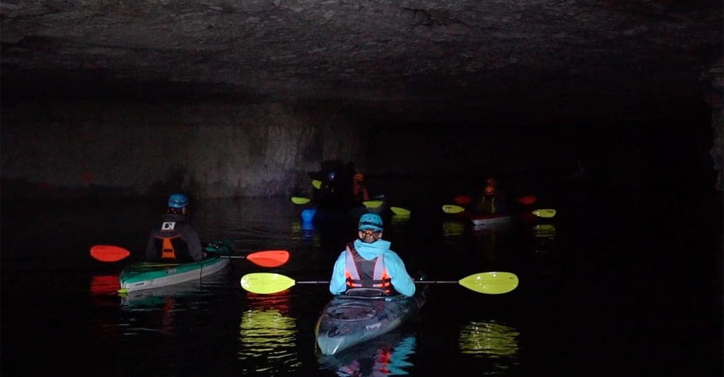 Explore the hidden wonders at The Gorge Underground, one of the many natural attractions of Red River Gorge.